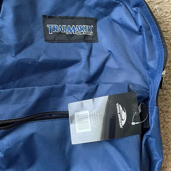 TRAIL MAKER SCHOOL BACKPACK IN BLUE - Picture 5 of 5